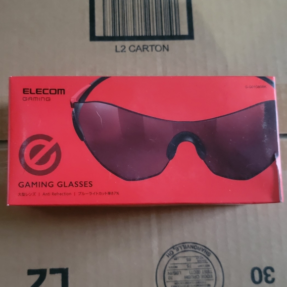 ELECOM Co-Developed (with Programmer Swans) Gaming・PC Glasses - Picture 4 of 5
